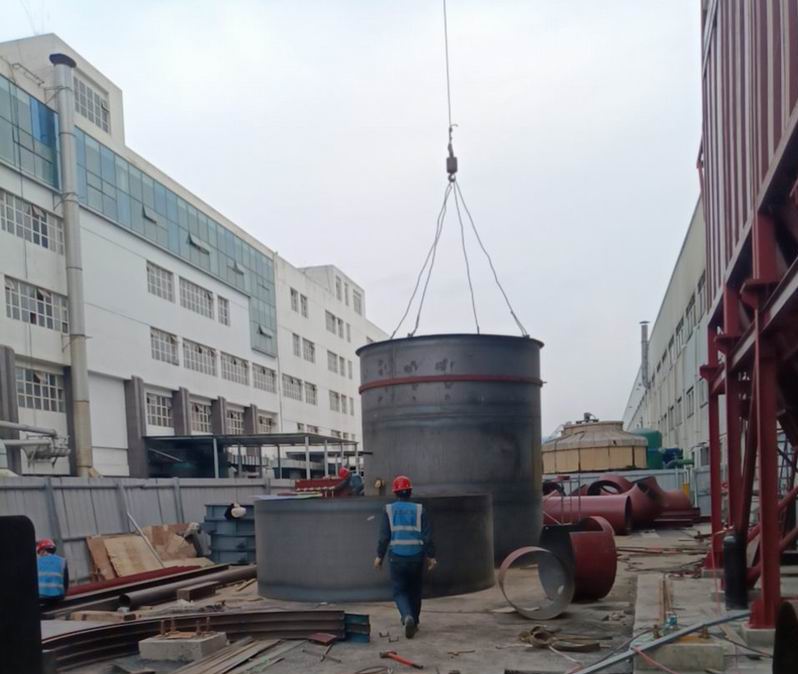 HTH体育官方网站（中国）有限公司环保助力绝缘子窑炉烟气治理项目高效推进